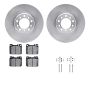 Dynamic Friction 6612-63147 Rotor Kit