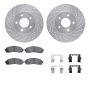 Dynamic Friction 7412-47012 Rotor Kit