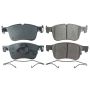 PowerStop 17-2300 PowerStop - Z17 Low-Dust Ceramic Brake Pads with Hardware