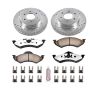 PowerStop K2139-36 Z36 Truck and SUV Carbon-Fiber Ceramic Brake Pad and Drilled & Slotted Rotor Kit