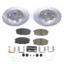 PowerStop K8279 Z23 Daily Driver Carbon-Fiber Ceramic Brake Pad and Drilled & Slotted Rotor Kit