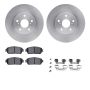 Dynamic Friction 6412-76001 Rotor Kit