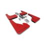 Rally Armor MF67-UR-RD/BLK Red Mud Flap/Black Logo