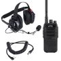 Rugged Radios CREW-RDH-U Crew Chief - H42 Spotter Headset and Rugged Handheld Radio Package - Black