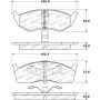 Stoptech 308.06420 Street Brake Pads