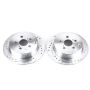 PowerStop JBR932XPR PowerStop Evolution Performance Drilled, Slotted & Plated Brake Rotor Pair