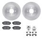Dynamic Friction 6512-59193 Rotor Kit