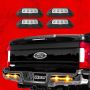 XKGLOW XK052001-4A XK Glow Strobe Pod Lights w/ Traffic Modes Ultra Bright LEDs Multiple Modes + Solid On - Amber 4pc
