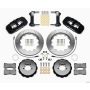 Wilwood 140-12876 AERO6 Front Hat Kit 14.00 1999-2012 Subaru WRX w/Lines