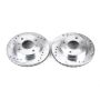 PowerStop JBR502XPR PowerStop Evolution Performance Drilled, Slotted & Plated Brake Rotor Pair