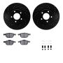 Dynamic Friction 8612-80006 Rotor Kit