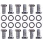 TRANS-DAPT TRA9279 Dana 60 Chrome Bolts
