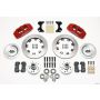 Wilwood 140-10741-R Dynapro 6 Front Hub Kit 12.19in Red WWE ProSpindle