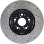 Stoptech 127.44107L 95-00 Lexus LS 400 Left Front Slotted & Drilled Rotor