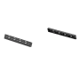 Road Armor 550BRS-PAK-485 TRECK Multi-Pack 5-1/2-6ft Bed Mid-Size Truck Side Rail Mount (Pair)