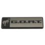 Ford Racing M-1447-GOATBLK Bronco/Bronco Sport G.O.A.T. Badge-Black/Black