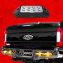 XKGLOW XK052001-8WA XK Glow Strobe Pod Lights w/ Traffic Modes Ultra LEDs Multiple Modes + Solid On - Amber + White 8pc