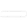 Cometic Gasket C5779-094 Cometic Pontiac V8 .094in Fiber Valve Cover Gasket