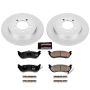 PowerStop CRK1929 Genuine Geomet Coated Rotor and Low-Dust Ceramic Brake Pad Kit