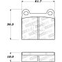 Stoptech 308.00960 Street Brake Pads