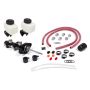 Wilwood 260-14241-BK Tandem Remote Master Cylinder - 7/8in Bore Black