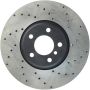 Stoptech 128.34060L Drilled Sport Brake Rotor