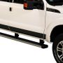 Putco 9751460BP 17-20 Ford SuperDuty Super Crew 6.5ft Box - 12pcs - 4.25in Wide Black Platinum Rocker Panels