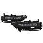 SPYDER 5083043 OEM LED Fog Lights W/Switch - Clear