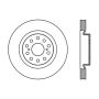 Stoptech 128.44148R Drilled Sport Brake Rotor