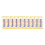 EBC TS001 Racing Level Caliper Temperature Strips (8 Pack)