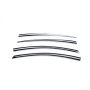 Putco 480014 14-17 Kia Forte Sedan - Tape on Application Element Chrome Window Visors