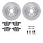 Dynamic Friction 6612-11107 Rotor Kit
