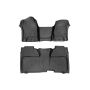 WEATHERTECH WEA445431-445422 Black Front and Rear Flo orliners Chevrolet Silve
