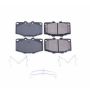 PowerStop 17-137 PowerStop - Z17 Low-Dust Ceramic Brake Pads with Hardware