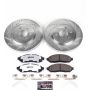 PowerStop K142-36 Z36 Truck and SUV Carbon-Fiber Ceramic Brake Pad and Drilled & Slotted Rotor Kit