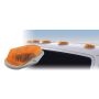 Pacer Performance 20-226 LED Amber Hi-5 Cab Roof Light Kit, 80-96 Ford Style