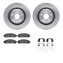 Dynamic Friction 6612-76011 Rotor Kit