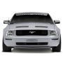 Raxiom 49006 05-09 Ford Mustang Excluding GT500 LED Halo Projector Headlights- Chrome Housing (Clear Lens)