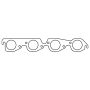 Cometic Gasket C5996-064 Cometic Chevy Mark-IV-GM Gen-V/VI Big Block V8 .064in AM Exhaust Mani Gskt Set-2.130in Round Ports