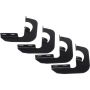 Westin 2007-2013 GMC Silverado/Sierra 1500 Reg Cab Running Board Mount Kit - Black