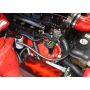 J&L 05-10 Ford Mustang GT/Bullitt/Saleen Passenger Side Oil Separator 3.0 - Clear Anodized