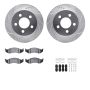 Dynamic Friction 7512-42016 Rotor Kit