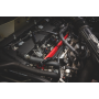 AMS AMS.04.07.0006-1 Performance 08-15 Mitsubishi EVO X CNC Machined Aluminum Fuel Rail w/Pulsation Dampener - Red