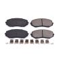 PowerStop 17-1188 PowerStop - Z17 Low-Dust Ceramic Brake Pads with Hardware