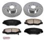 PowerStop K1043-36 Z36 Truck and SUV Carbon-Fiber Ceramic Brake Pad and Drilled & Slotted Rotor Kit