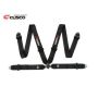 Cusco 00B CRH N4BK Universal 4 Point 3in Shoulder 3in Lap w/ Eyebolts (7/16-20UNF Thread) Racing Harness - Black
