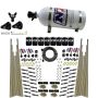 Nitrous Express 93306-10 8 CYL DRY DIRECT PORT, FOUR STAGE, 8 SOLENOIDS, WITH 10LB BOTTLE (200-600HP)