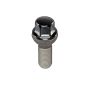 McGard (69820BK 14X1.5 MCG LUG BOLT BX 50 RADIUS SEAT, BLACK-17MM HEX)