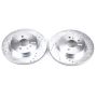 PowerStop EBR626XPR PowerStop Evolution Performance Drilled, Slotted & Plated Brake Rotor Pair