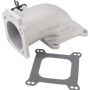 EDELBROCK EDE3848 90mm Low Profile T/B Intake Elbow